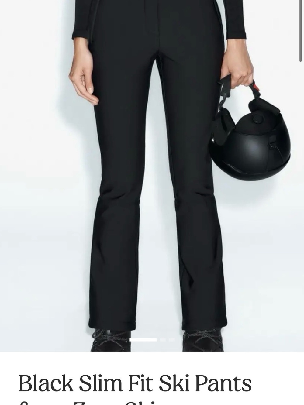 Zara women’s ski Performance Pants with Zip Pockets | NWT
